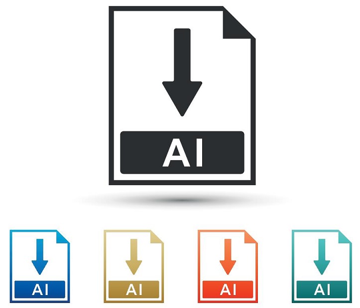 A screenshot of the AI logo.