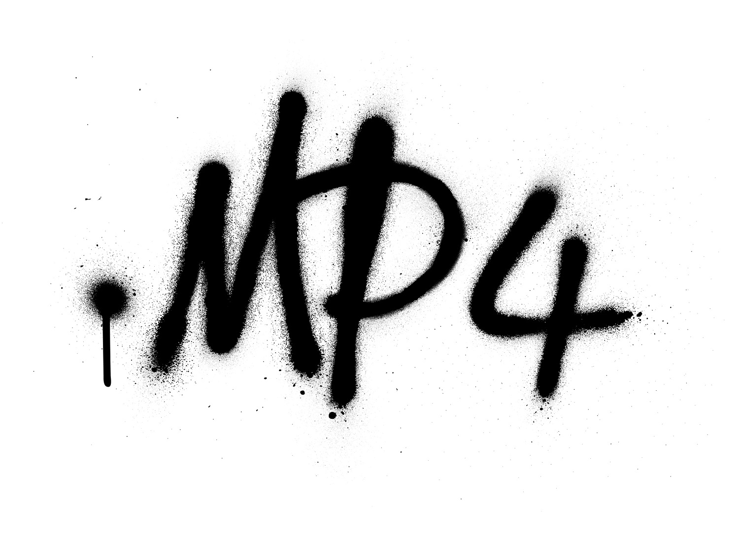 MP4 graffiti.