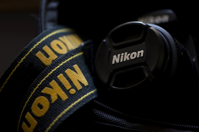 A Nikon camera.