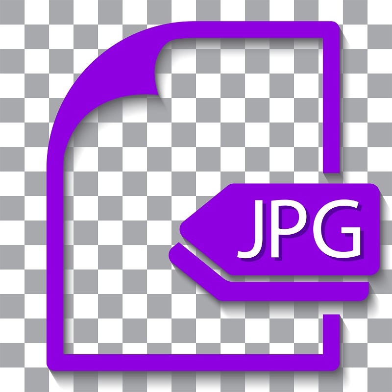 A picture of the JPG file icon.