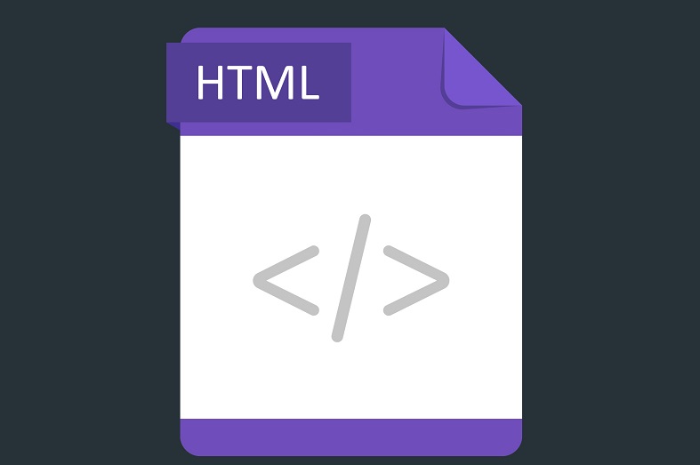 A picture of the HTML icon.