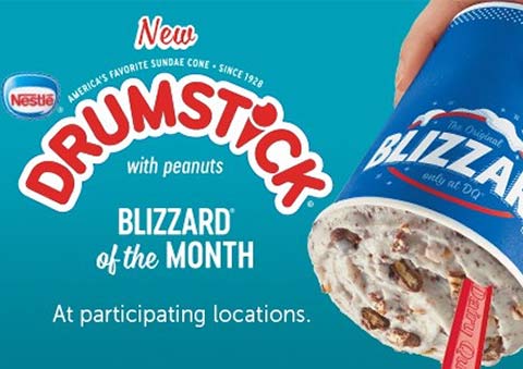 The Drumstick Blizzard.