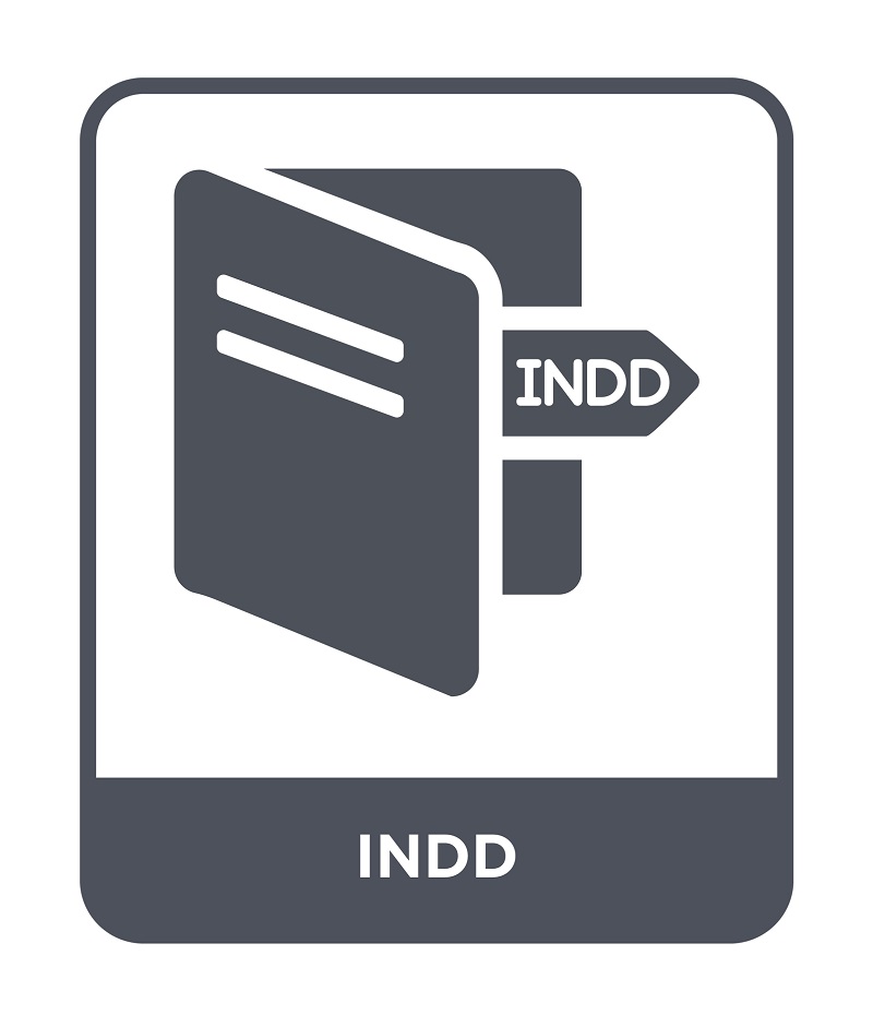 The INDD file icon.