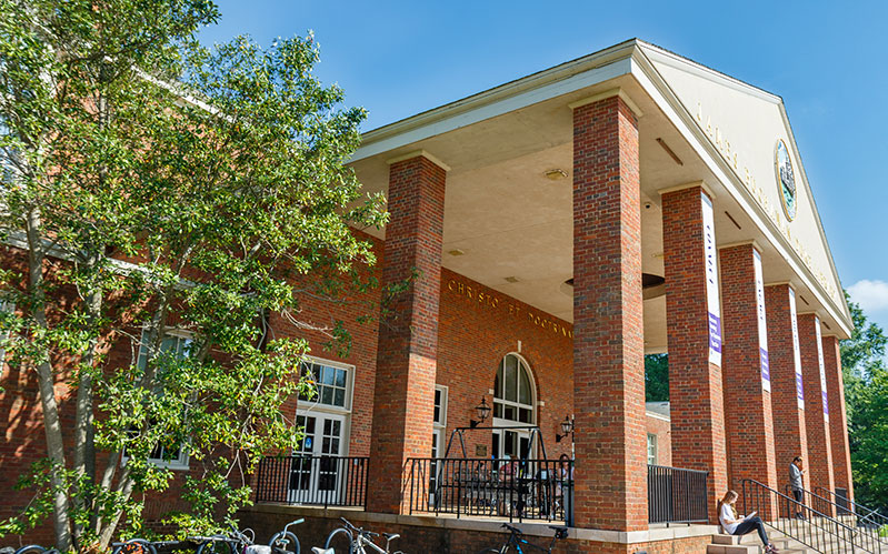 Library of Furman university.