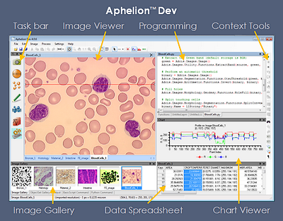 The Aphelion interface.