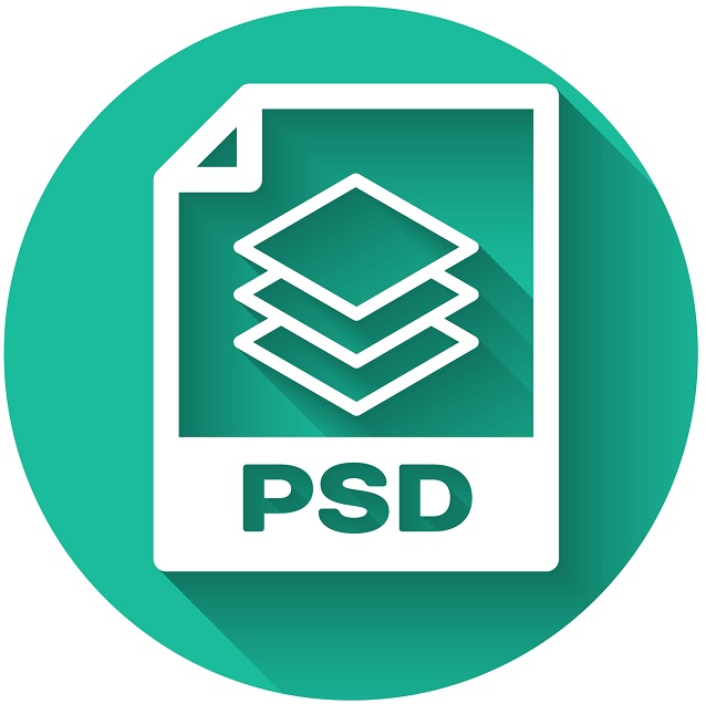 An icon of the PSD image file.