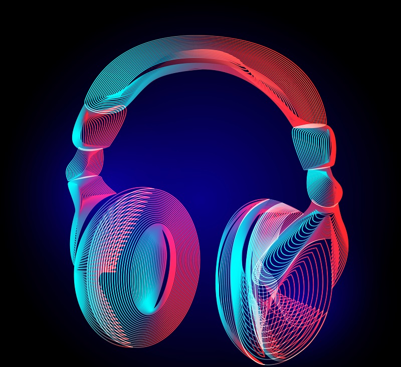 Digital headphones.