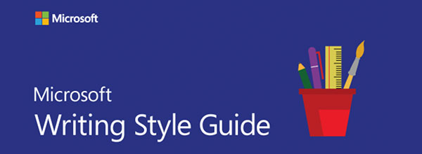 The Microsoft style guide.