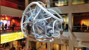Ein Ausstellungsstück im Liberty Science Center.