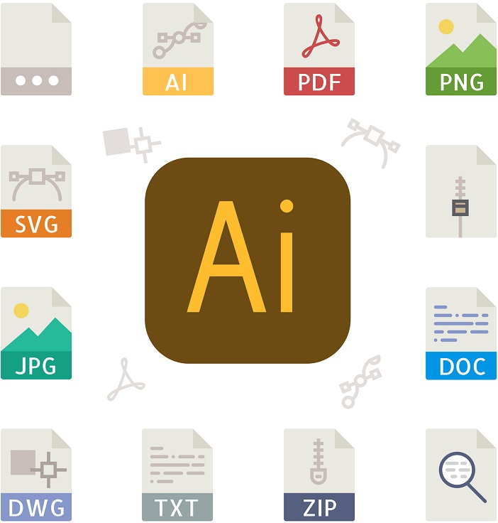 A picture of the AI file icon.