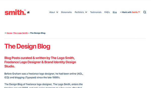 The Design Blog.