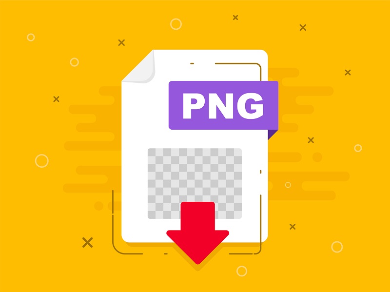 A picture of the PNG file icon.