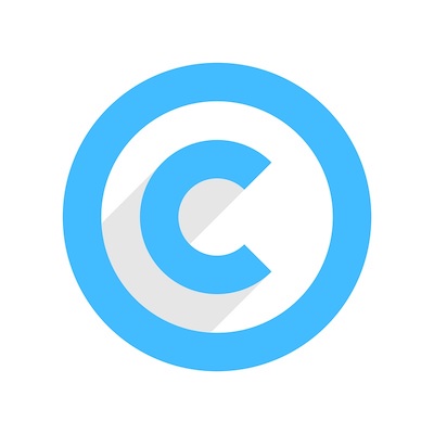 Das Copyright-Logo, das symbolisch für den Sicherheitsaspekt steht, der sich mithilfe von Metadaten umsetzen lässt.