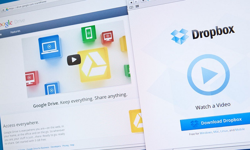 google drive vs dropbox