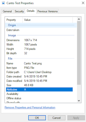Ein Screenshot einer Person, die mit einem Metadaten-Editor eine Datei bearbeitet.
