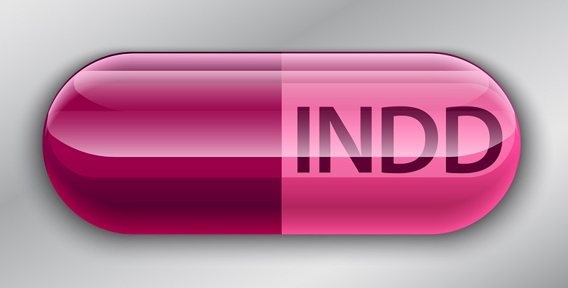 The INDD file icon.