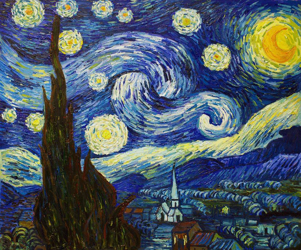 A famous Van Gogh painting.