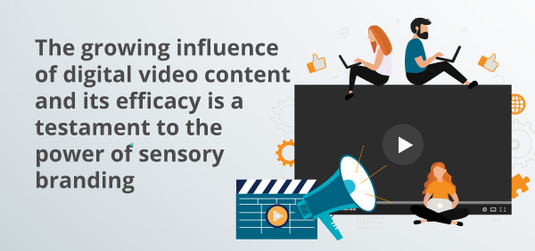 An infographic about digital video content.